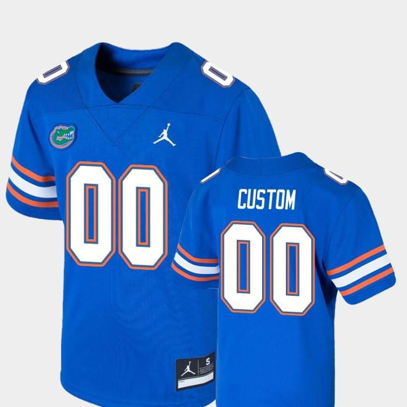 NCAA Florida Gators Customize Men's #00 Jordan Brand Royal Game Stitched Authentic College Football Jersey FID1264XE